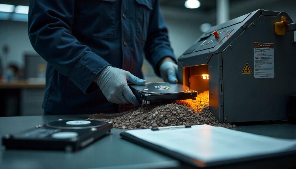 hard disk destruction service