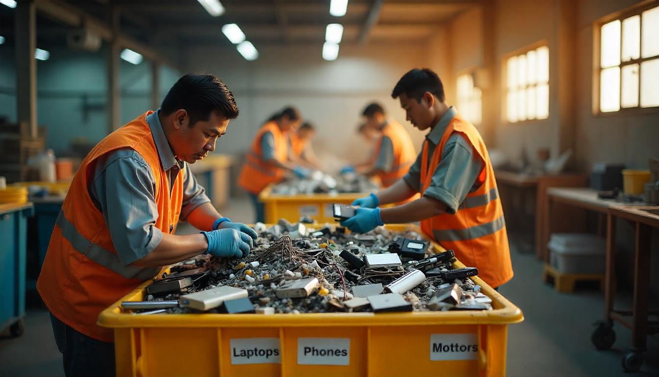 What Happens to Your E-Waste After We Collect It?