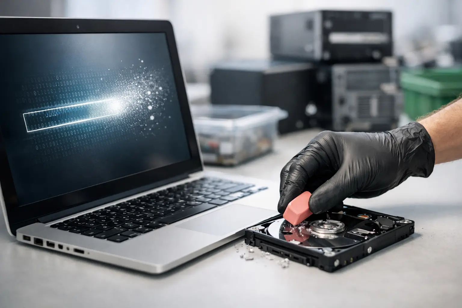 Data Wiping Before Recycling Computers