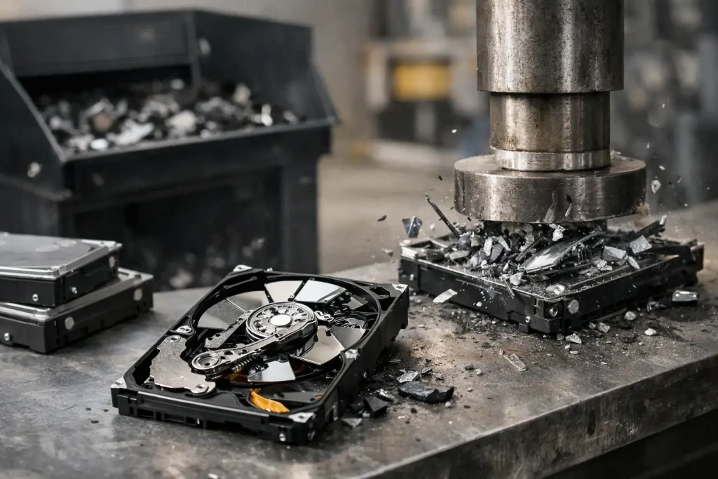 Hard Drive Destruction Guide for Safe Disposal