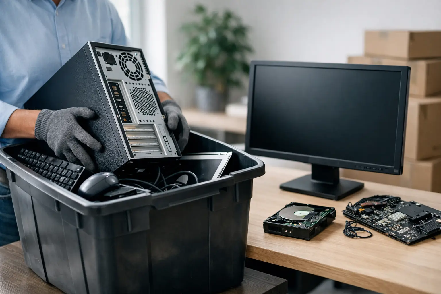 How to Dispose Business Computers Safely