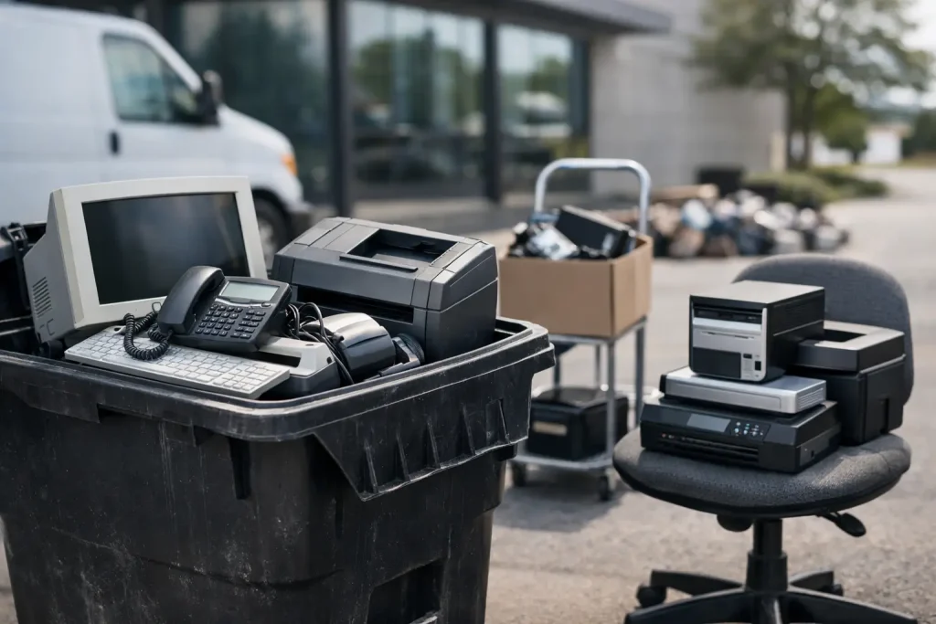 How to Dispose of Old Office Equipment