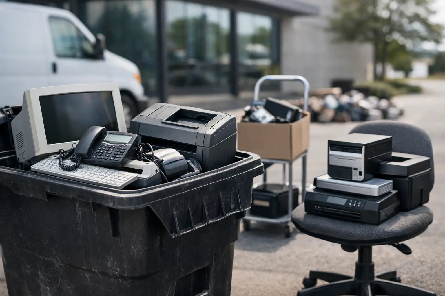 How to Dispose of Old Office Equipment