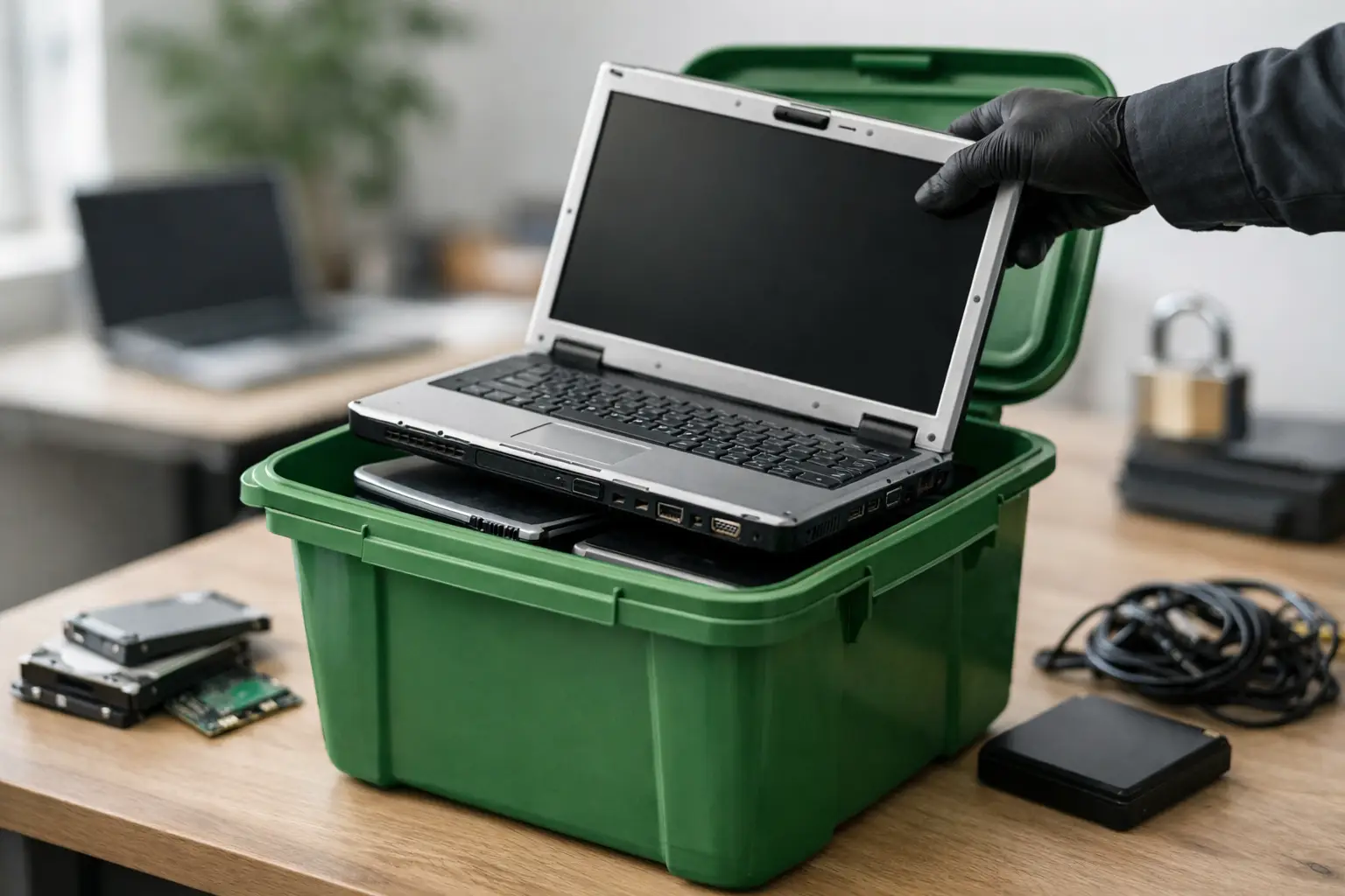 How to Recycle Old Laptops Securely
