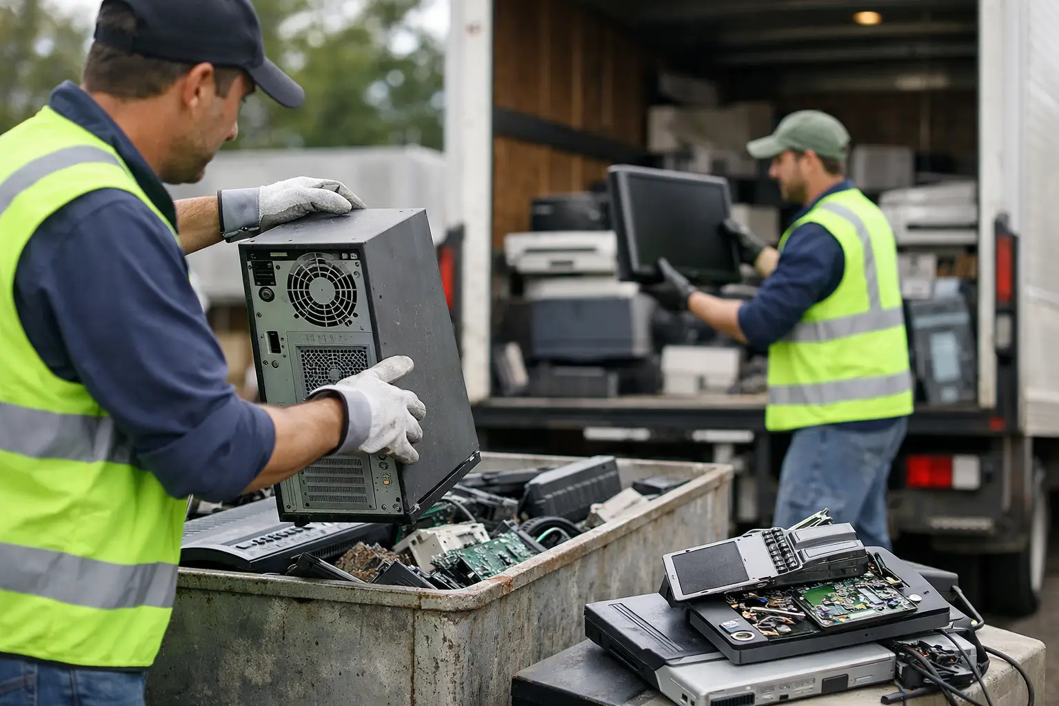 On Site E Waste Recycle Services Explained