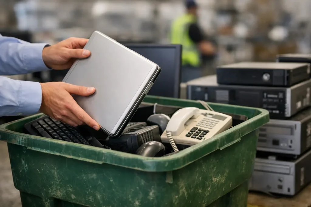 How to Recycle Office Electronics Responsibly