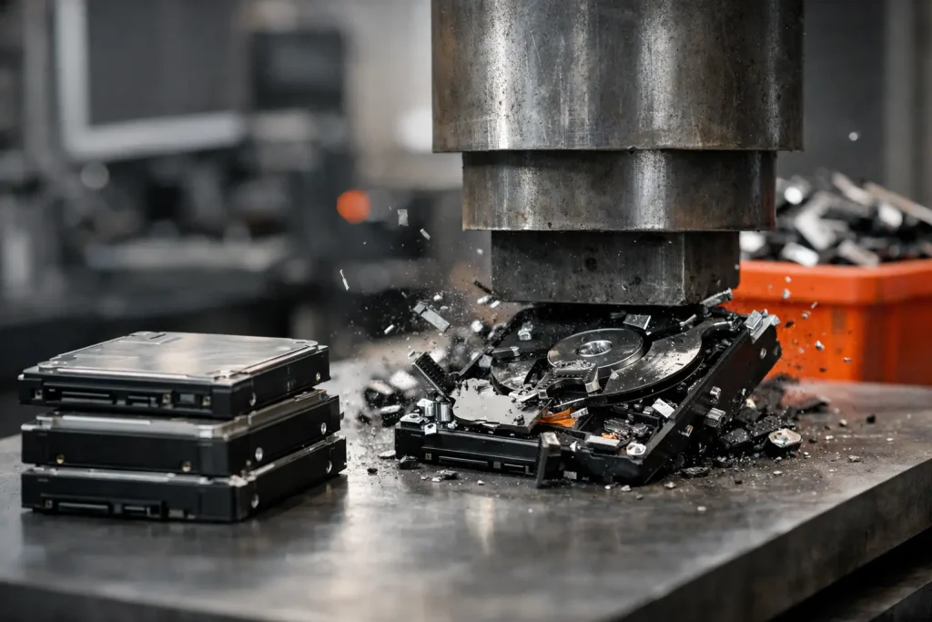 When Data Destruction Is Needed for Old Drives