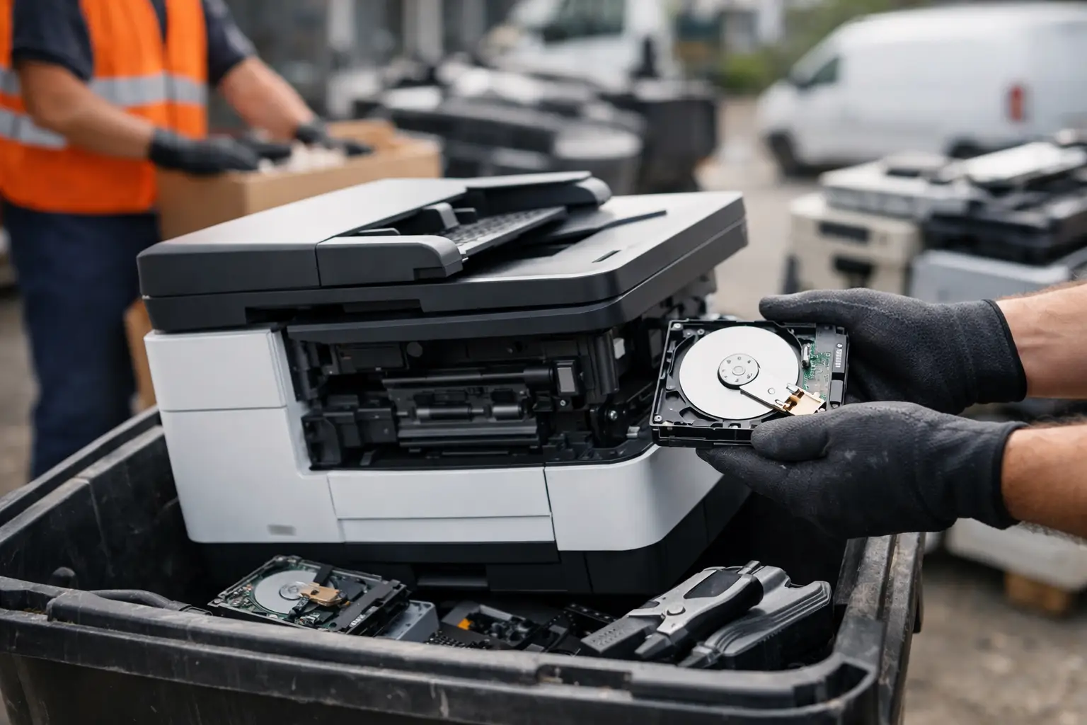 How to Dispose Printers With Hard Drives Safely