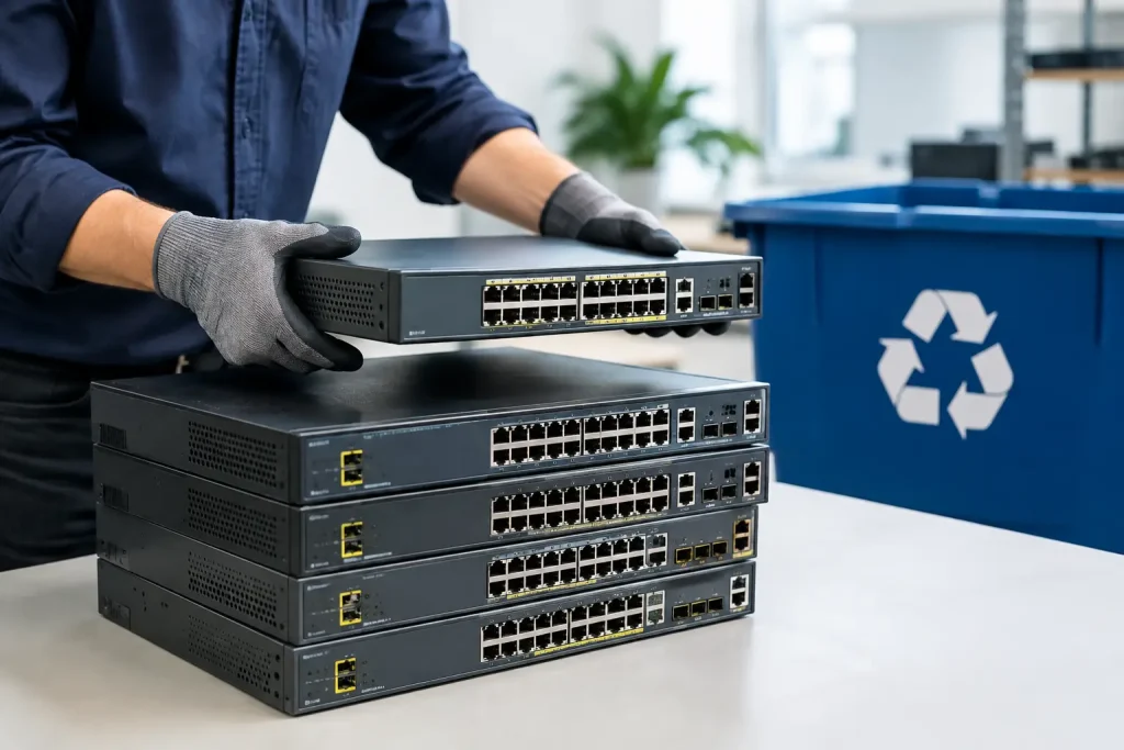 How to Dispose of Network Switches Securely