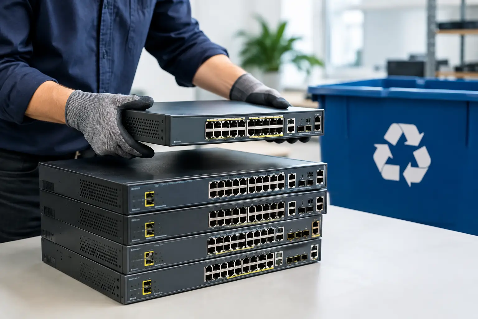 How to Dispose of Network Switches Securely