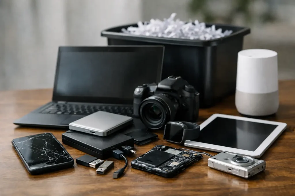 Top Devices Needing Secure Disposal at Home